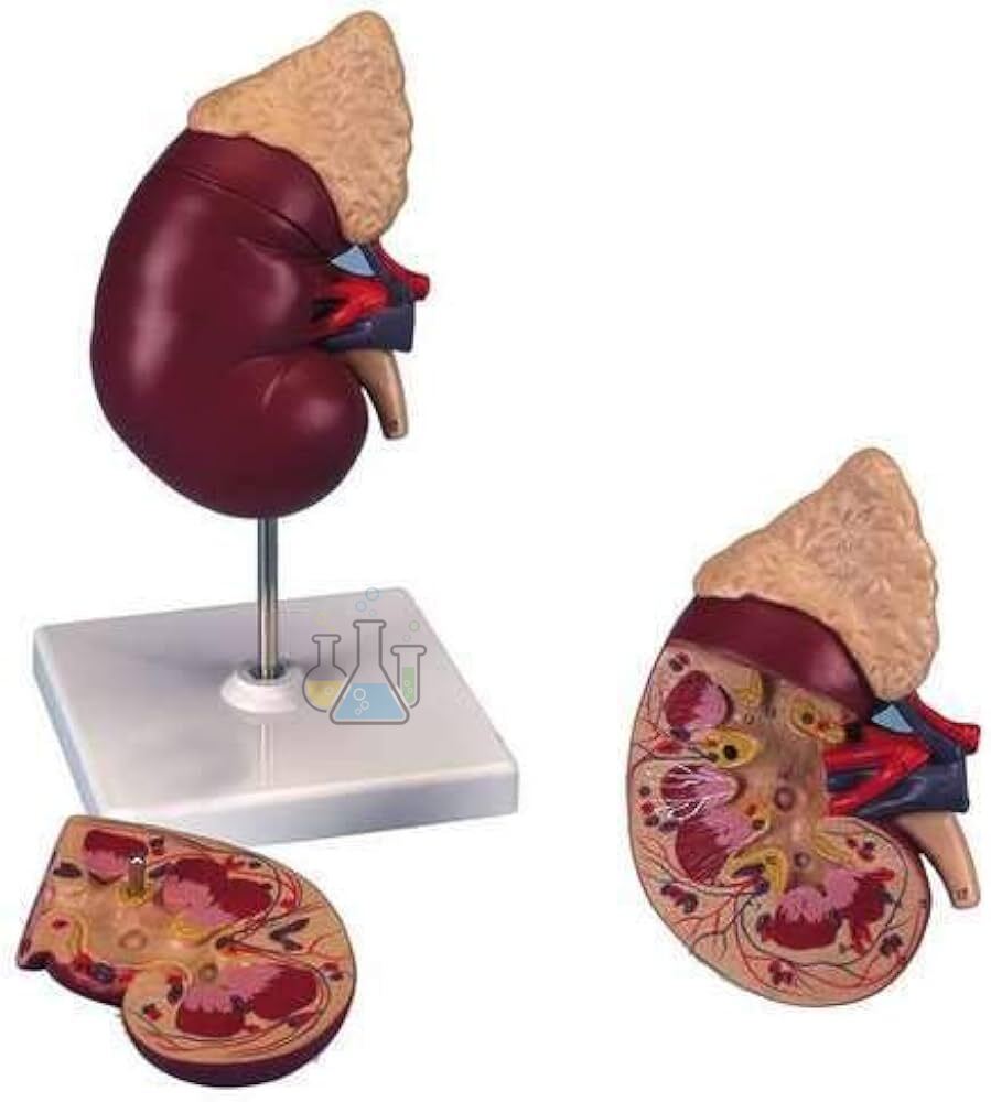 Kidney with Adrenal Gland Model